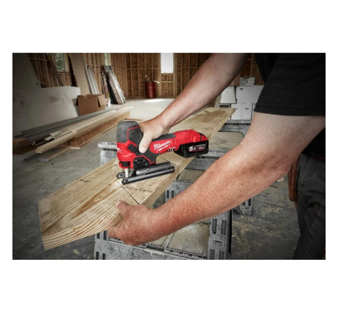 Пила лобзиковая аккумуляторная бесщёточная MILWAUKEE M18 FBJS-0X (каркас+HDкейс)