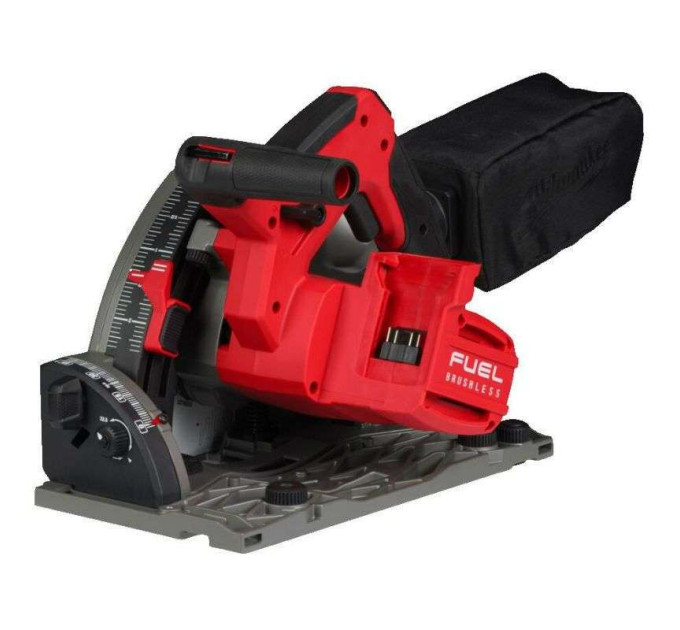 Пила дисковая погружная аккумуляторная бесщеточная MILWAUKEE M18 FPS55-0P Ø165мм (каркас+PACKOUT)