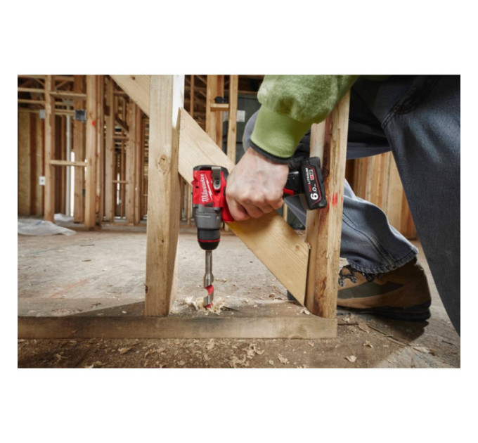 Дриль-шуруповерт акумуляторна безщіткова MILWAUKEE M12 FDD2-202X (37Нм)(ЗУ+2акк.Х2Ач+HDкейс)