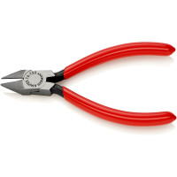 Кусачки боковые (бокорезы) для электроники, Ø1,7мм, 125мм KNIPEX 76 81 125, фосфатированные