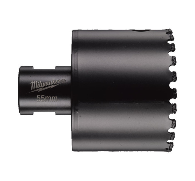 Коронка алмазна Diamond Max MILWAUKEE, Ø55мм M14 (сухе свердління)