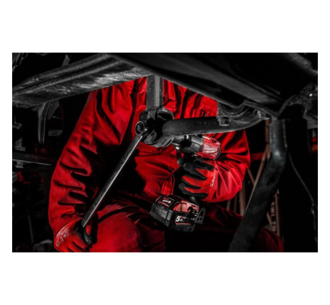 Гайковерт акумуляторний безщітковий MILWAUKEE 1/2" (881 Нм) M18 FMTIW2F12-0Х, з кільцем (каркас)