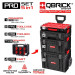 Набор ящиков для инструментов QBRICK SYSTEM PRO SET "5 в 1" PROMO 2026 (450x390x785мм)