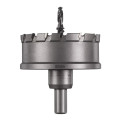 Цілісна коронка Holesaw TCT MILWAUKEE для сталі/нержавіючої сталі, Ø80мм