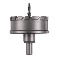 Цілісна коронка Holesaw TCT MILWAUKEE для сталі/нержавіючої сталі, Ø80мм Цілісна коронка Holesaw TCT MILWAUKEE для сталі/нержавіючої сталі, Ø80мм