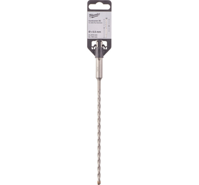 Бур SDS-PLUS Contractor MILWAUKEE Ø5,5x210мм