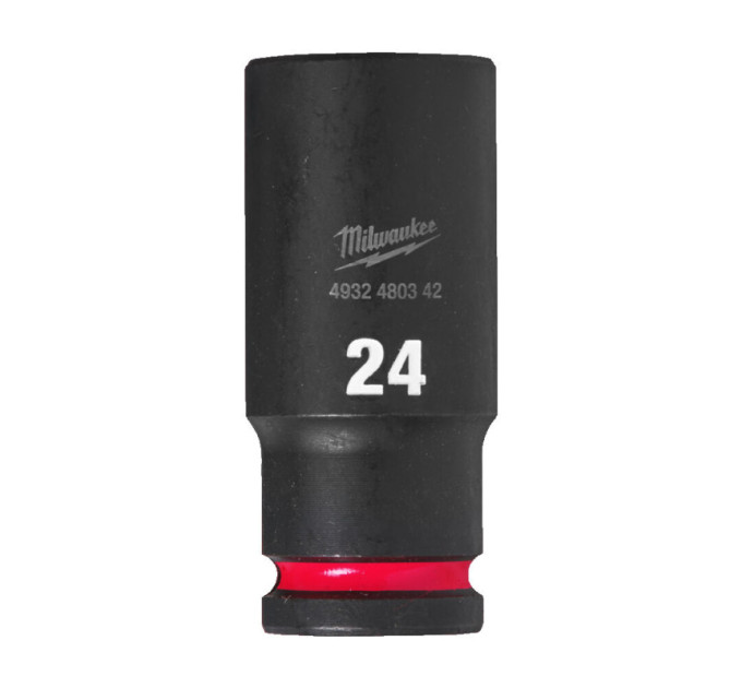 Головка ударная ShW 1/2'' SKT MILWAUKEE, удлиненная, 24мм