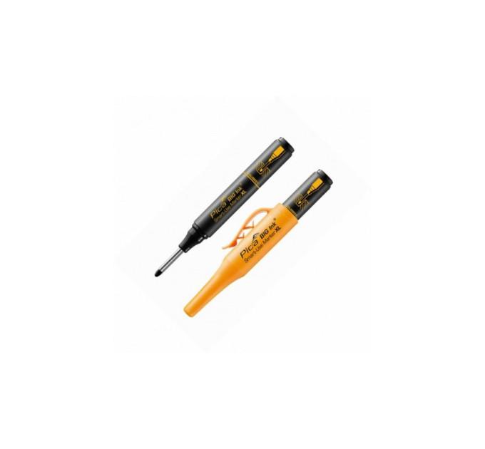Маркер фирменный Pica 170/46 Big Ink Smart-Use Marker XL, с длинным носиком, черный