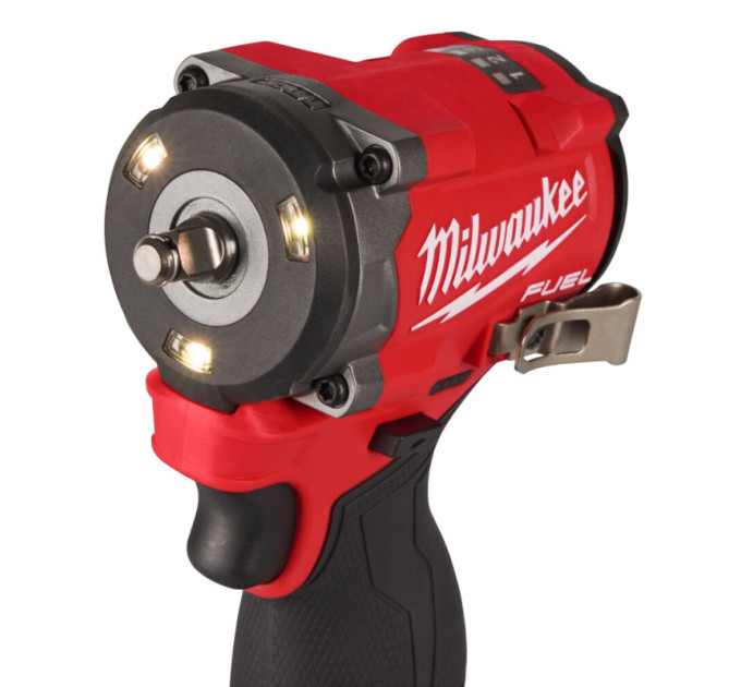 Гайковерт аккумуляторный бесщеточный MILWAUKEE 3/8'' (745 Нм) M12 FCIWF38G3-502X, с кольцом