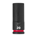Головка ударная ShW 1/2'' SKT MILWAUKEE, удлиненная, 20мм