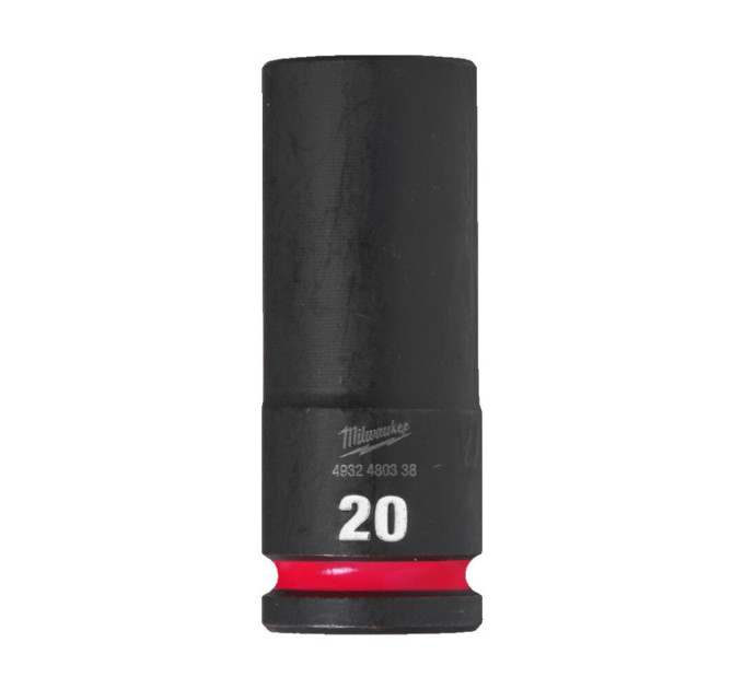 Головка ударная ShW 1/2'' SKT MILWAUKEE, удлиненная, 20мм