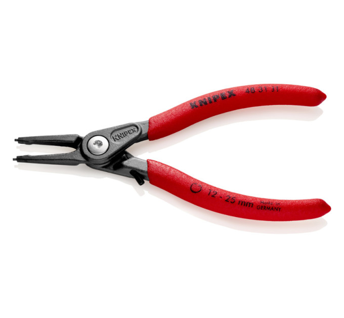 Щипцы прецизионные для внутренних стопорных колец прямые, Ø12-25мм KNIPEX 44 31 J1, Ø1,3мм