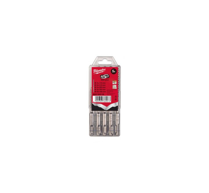 Набор буров SDS-PLUS MS2 MILWAUKEE (5шт) (5.5-8 мм)