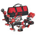 Набор из 6 инструментов аккумуляторных бесщеточных MILWAUKEE M18 FPP6G3-502B