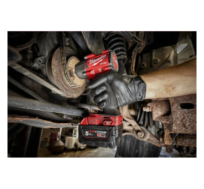 Гайковерт аккумуляторный бесщеточный MILWAUKEE 1/2" (881Нм) M18 FMTIW2P12-0X, с пином (каркас)