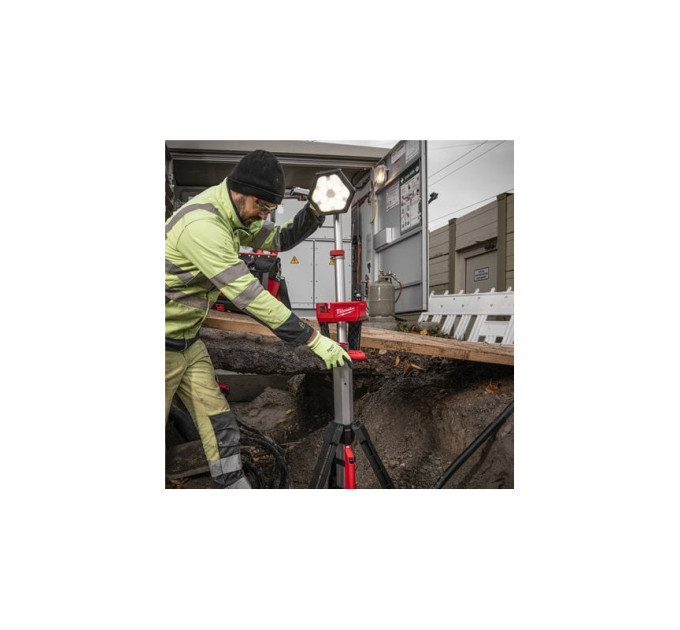 Прожектор світлодіодний акумуляторний MILWAUKEE M18 SAL2-502B (ЗУ+2акк.Х5Ач)