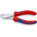 Кусачки боковые (бокорезы) особой мощности, Ø3,4мм, 160мм KNIPEX 74 05 160. хромированные