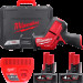 Пила сабельная аккумуляторная бесщеточная MILWAUKEE M12 CHZ-402C (ЗУ+2акк.Х4Ач+кейс)