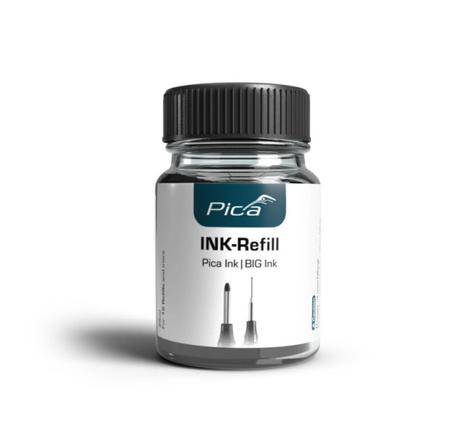 Заправка чернильная Pica 55846 для маркеров Pica Ink & Pica Big Ink, черная, 25мл