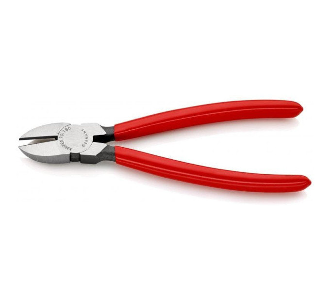 Кусачки боковые (бокорезы), Ø4,0мм, 180мм KNIPEX 70 01 180 SB, фосфатированные