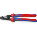 Ножницы для резки кабелей StepCut XL, 120мм², 225мм KNIPEX 95 12 225, фосфатированные