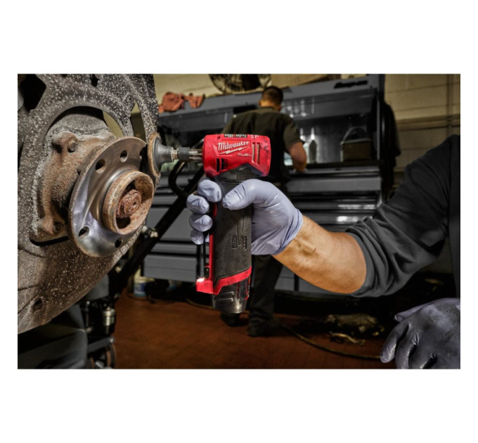 Машина шліфувальна акумуляторна цангова кутова безщіткова MILWAUKEE M12 FDGA-422B (ЗУ+2ак)