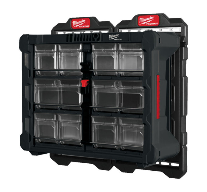 Органайзер вертикальний PACKOUT MILWAUKEE TIP BIN (500x386х170мм)