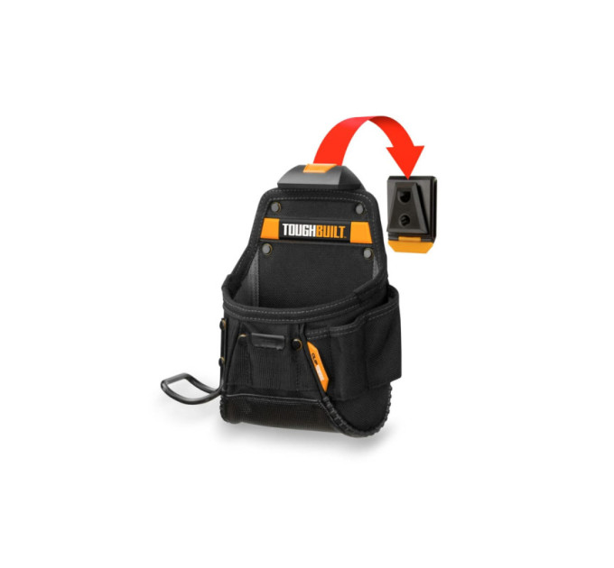 Строительная поясная сумка для молотка ClipTech TOUGHBUILT TB-CT-24