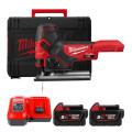 Пила лобзиковая аккумуляторная бесщёточная MILWAUKEE M18 FBJS-502X (ЗУ+2акк.Х5Ач+HDкейс)