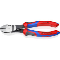 Кусачки боковые (бокорезы) особой мощности, Ø3,8мм, 180мм KNIPEX 74 12 180 SB, фосфатированные