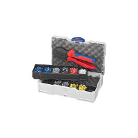Набор наконечников кабельних для опрессовки KNIPEX 97 90 23, (1200шт) Набор наконечников кабельних для опрессовки KNIPEX 97 90 23, (1200шт)