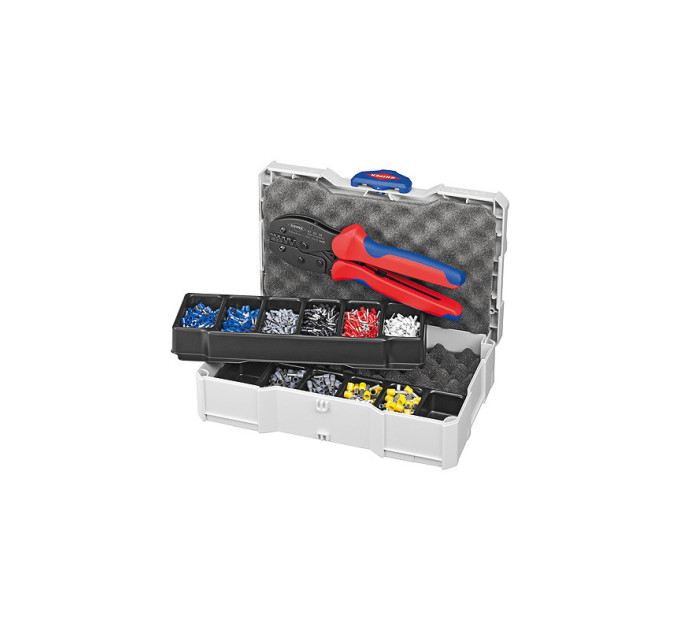 Набор наконечников кабельних для опрессовки KNIPEX 97 90 23, (1200шт)