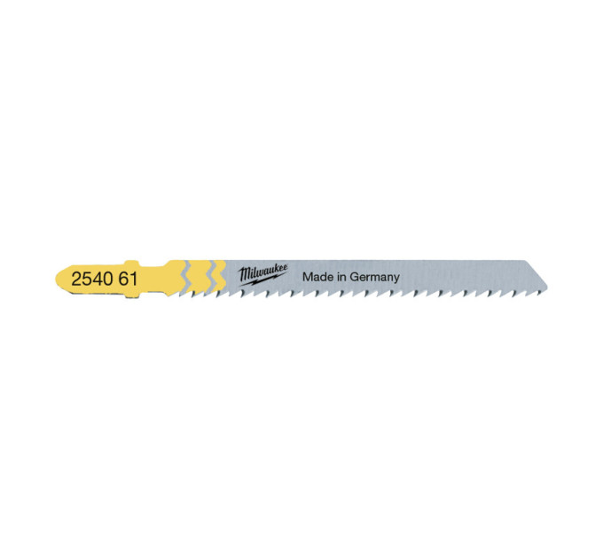Полотна для лобзика T101B MILWAUKEE, 75х2, 5мм, (5шт)