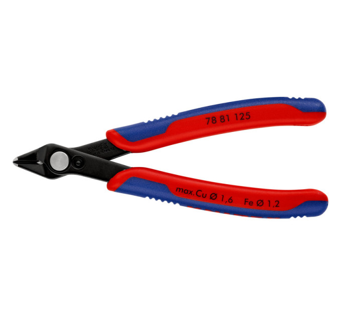 Кусачки Electronic Super Knips Ø1,6мм, 125мм KNIPEX 78 81 125 SB