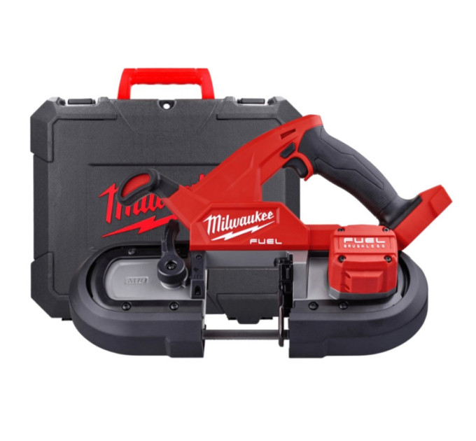 Пила ленточная аккумуляторная бесщёточная MILWAUKEE M18 FBS85-0C (каркас+кейс)