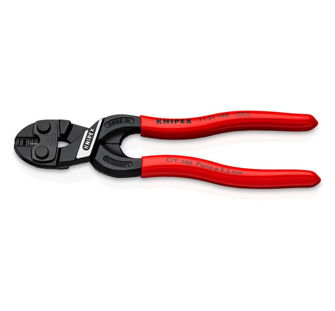 Болторез компактный Ø5,3мм CoBolt KNIPEX 71 31 160 SB, фосфатированный