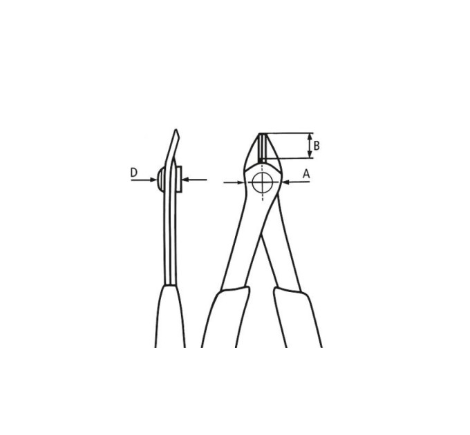 Кусачки Electronic Super Knips® KNIPEX 78 71 125