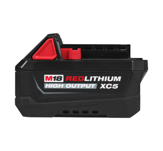 Аккумулятор Li-Ion HIGH OUTPUT MILWAUKEE, M18 HB5 5Aч