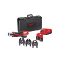Обтискач гідравлічний акумуляторний для труб MILWAUKEE M12 HPT-202C Geberit Mapress Set (ЗП+2Х2Ач)