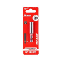 Тримач для біт магнітний ShW 1/4'' Hex MILWAUKEE, 60мм