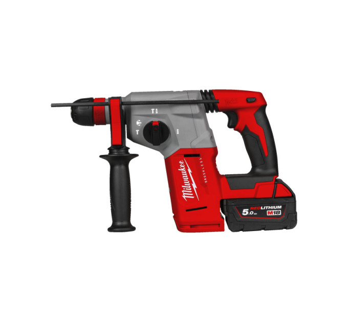Перфоратор аккумуляторный бесщёточный SDS-PLUS MILWAUKEE M18 BLHX-502X (2,3 Дж) (ЗУ+2ак.Х5Ач+HDкейс)