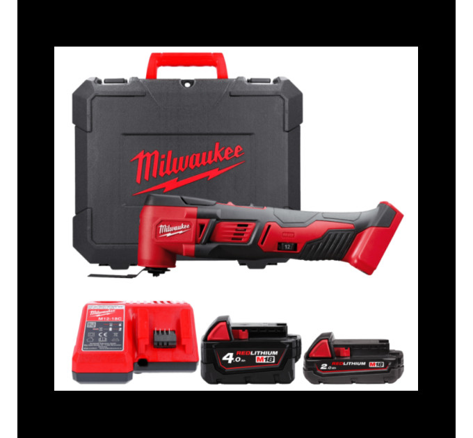 Инструмент многофункциональный аккумуляторный MILWAUKEE M18 BMT-421C (ЗУ+2акк.+кейс)