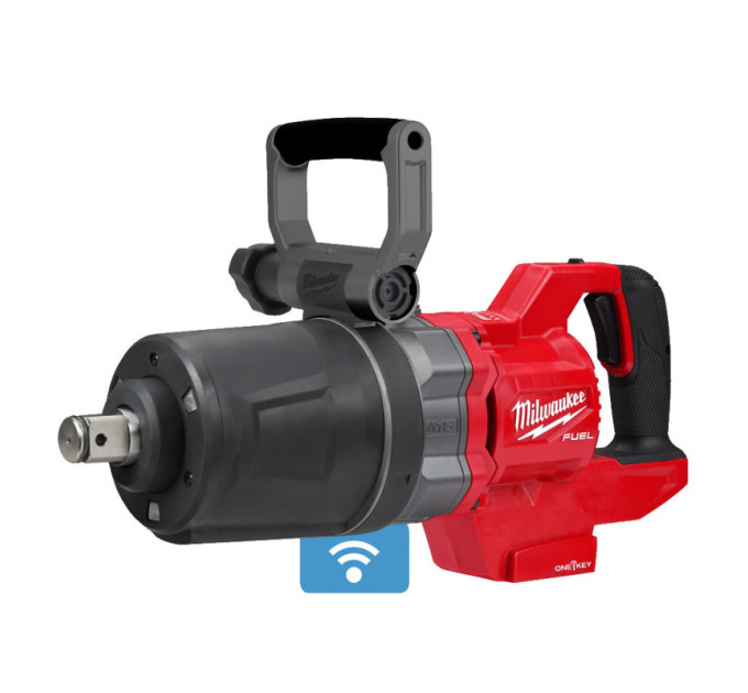 Гайковерт аккумуляторный бесщеточный MILWAUKEE 1'' (2711Нм) M18 ONEFHIWF1DS-0C, с кольцом (каркас)