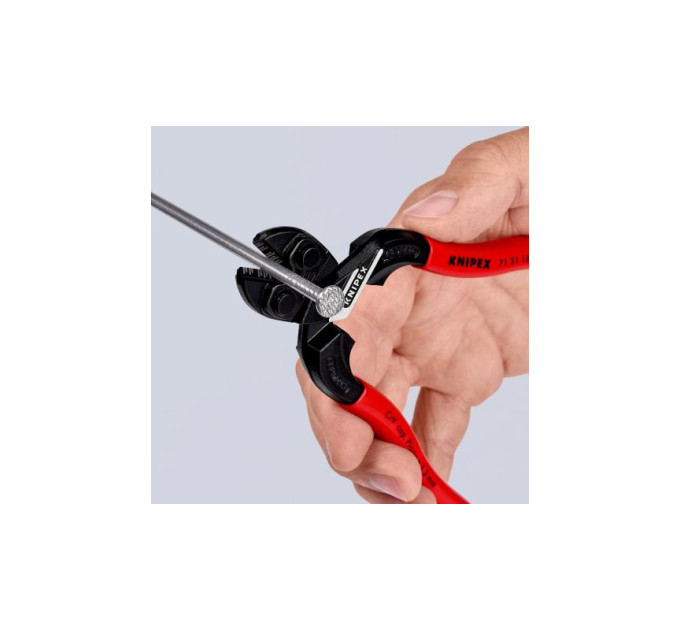 Болторез компактный, Ø5,3мм CoBolt KNIPEX 71 31 160, фосфатированный