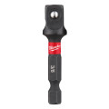 Переходник ShW MILWAUKEE, с 1/4'' Hex на 3/8'' квадратный хвостовик