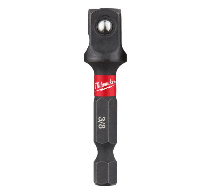 Переходник ShW MILWAUKEE, с 1/4'' Hex на 3/8'' квадратный хвостовик