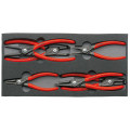 Набор прецизионных щипцов "SRZ" для стопорных колец KNIPEX 00 20 01 V02, (6шт)