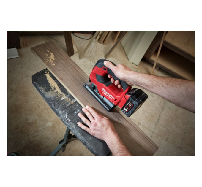Пила лобзиковая аккумуляторная бесщёточная MILWAUKEE M18 FJS-0X (каркас+HDкейс)