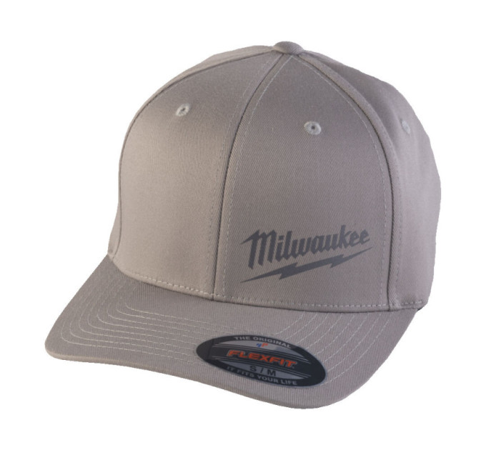 Бейсболка MILWAUKEE, серая, размер S/M