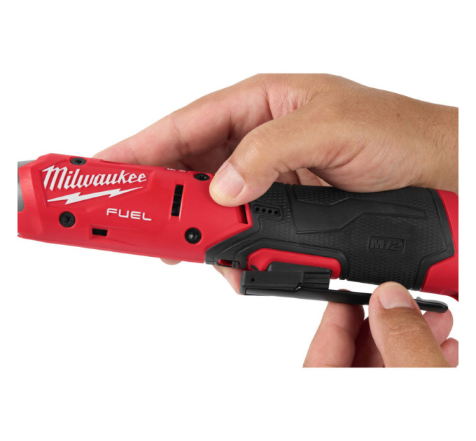Трещётка аккумуляторная бесщёточная компактная 3/8'' MILWAUKEE, M12 FIR38G2-0, 95Нм (каркас)